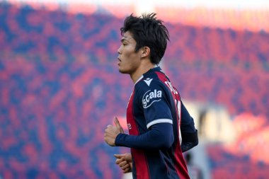 Takehiro Tomiyasu (Bologna) Bologna FC vs AS Roma - İtalyan futbolu Serie A match in Bologna, İtalya, 13 Aralık 2020 - Fotoğraf: LM / Ettore Griffoni