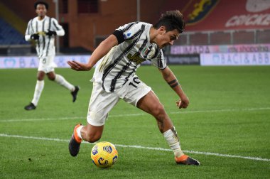 Paulo Dybala (Juventus) Genoa CFC-Juventus FC maçında - İtalyan Serie A maçı Cenova, İtalya 'da, 13 Aralık 2020 - Fotoğraf: LM / Danilo Vigo