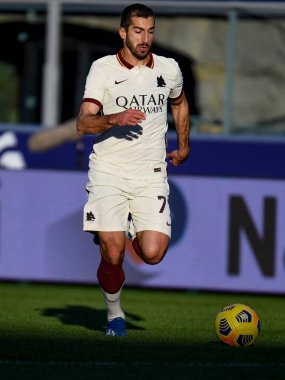 Henrikh Mkhitaryan (AS Roma) portresi Bologna FC vs AS Roma - İtalyan futbolu Serie A match in Bologna, İtalya, 13 Aralık 2020 - Fotoğraf: LM / Ettore Griffoni