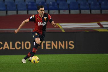 Genoa CFC ve Juventus FC maçında İvan Radovanoviç (Genoa) - İtalya Serie A maçı, 13 Aralık 2020 - Fotoğraf: LM / Danilo Vigo