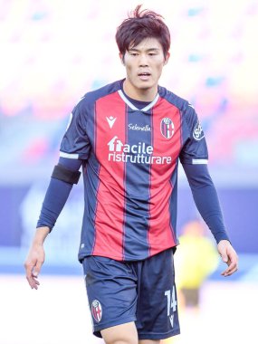 Takehiro Tomiyasu (Bologna) Bologna FC vs AS Roma - İtalyan futbolu Serie A match in Bologna, İtalya, 13 Aralık 2020 - Fotoğraf: LM / Ettore Griffoni