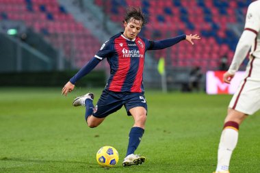 Emanuel Vignato (Bologna) Bologna FC vs AS Roma - İtalyan futbolcu Serie A match in Bologna, İtalya, 13 Aralık 2020 - Fotoğraf: LM / Ettore Griffoni