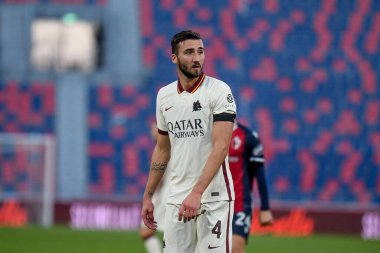 Bryan Cristante (AS Roma) Bologna FC vs AS Roma - İtalyan futbol serisi A karşılaşması Bologna, İtalya, 13 Aralık 2020 - Fotoğraf: LM / Ettore Griffoni