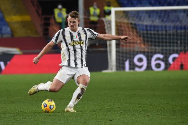 Matthijs De Ligt (Juventus) Genoa CFC-Juventus FC maçında - İtalyan Serie A maçı Cenova, İtalya 'da, 13 Aralık 2020 - Fotoğraf: LM / Danilo Vigo