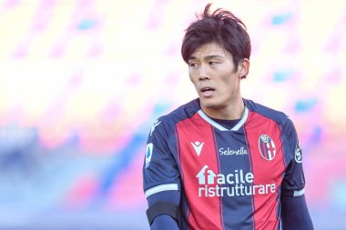 Takehiro Tomiyasu (Bologna) Bologna FC vs AS Roma - İtalyan futbolu Serie A match in Bologna, İtalya, 13 Aralık 2020 - Fotoğraf: LM / Ettore Griffoni
