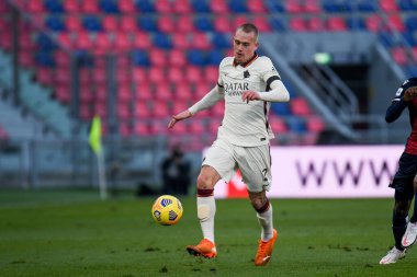 Rick Karsdorp (AS Roma) Bologna FC vs AS Roma - İtalyan futbol serisi A match in Bologna, İtalya, 13 Aralık 2020 - Fotoğraf: LM / Ettore Griffoni