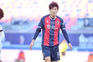 Takehiro Tomiyasu (Bologna) Bologna FC vs AS Roma - İtalyan futbolu Serie A match in Bologna, İtalya, 13 Aralık 2020 - Fotoğraf: LM / Ettore Griffoni