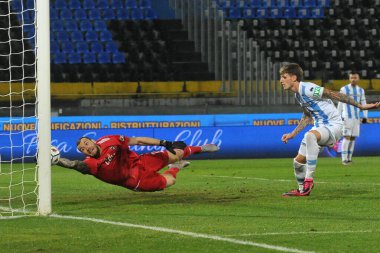 Simone Perilli (Pisa) kurtarır. Pisa vs Pescara - İtalya Futbol Şampiyonası Ligi BKT IN Pisa, İtalya, 15 Aralık 2020 - Fotoğraf: LM / Gabriele Masotti