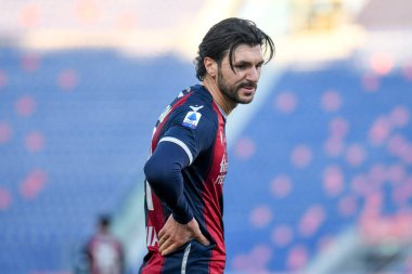 Roberto Soriano (Bologna) Bologna FC - AS Roma - İtalyan futbol takımı Serie A match in Bologna, İtalya, 13 Aralık 2020 - Fotoğraf: LM / Ettore Griffoni