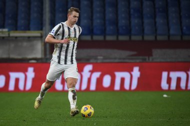 Matthijs De Ligt (Juventus) Genoa CFC-Juventus FC maçında - İtalyan Serie A maçı Cenova, İtalya 'da, 13 Aralık 2020 - Fotoğraf: LM / Danilo Vigo