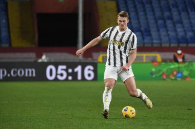 Matthijs De Ligt (Juventus) Genoa CFC-Juventus FC maçında - İtalyan Serie A maçı Cenova, İtalya 'da, 13 Aralık 2020 - Fotoğraf: LM / Danilo Vigo