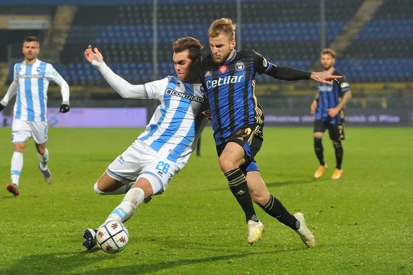 Rodrigo Guth Pescara Giuseppe Sibilli Pisa Pisa Pescara Italian Football — 스톡 사진