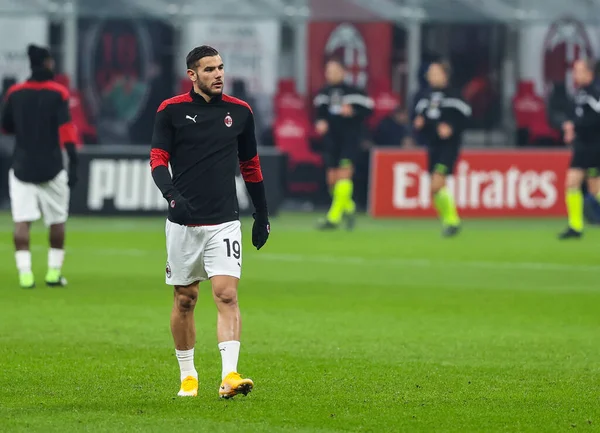 AC Milan 'dan Theo Hernandez, AC Milan ile Parma Calcio arasında 13 Aralık 2020 tarihinde oynanan San Siro Stadyumu - Fotoğraf: FCI / Fabrizio Carabelli / LM