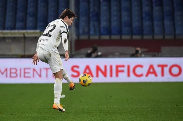 Federico Chiesa (Juventus) Genoa CFC-Juventus FC maçında - İtalyan Serie A maçı Cenova, İtalya 'da, 13 Aralık 2020 - Fotoğraf: LM / Danilo Vigo