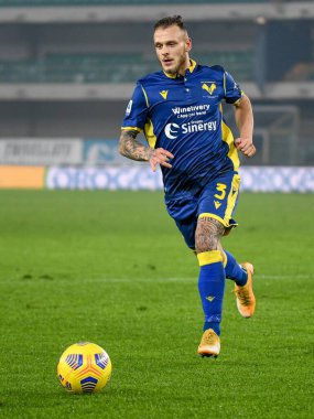 Federico Dimarco (Hellas Verona vs UC Sampdoria - İtalyan futbolcu Serie A karşılaşması) 16 Aralık 2020 - Fotoğraf: LM / Ettore Griffoni