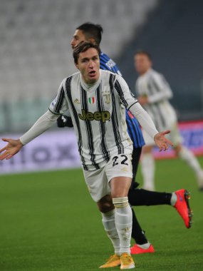 22 Federico Chiesa (JUVENTUS FC) Juventus FC - Atalanta Bergamasca Calcio - İtalya Serie A maçı Torino, İtalya, 16 Aralık 2020 - Fotoğraf: LM / Claudio Benedetto