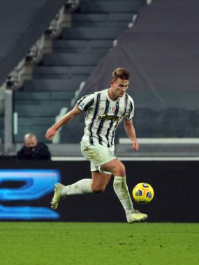 4 Matthijs De Ligt (JUVENTUS FC) Juventus FC - Atalanta Bergamasca Calcio - İtalyan futbol takımı Serie A maç Turin, İtalya - 16 Aralık 2020