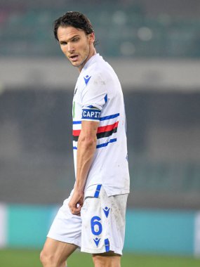 Albin Ekdal (Sampdoria) Hellas Verona vs UC Sampdoria - İtalyan futbolcu Serie A maçı Verona, İtalya, 16 Aralık 2020 - Fotoğraf: LM / Ettore Griffoni