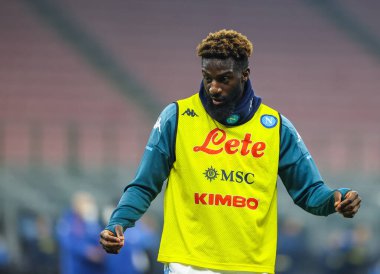 Tiemoue Bakayoko SSC Napioli Serie A 2020 / 21 FC Internazionale-SSC Napoli maçı sırasında 16 Aralık 2020 - Fotoğraf: FCI / Fabrizio Carabelli / LM