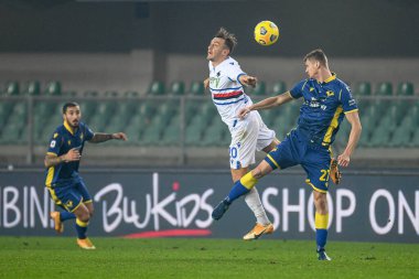 Antonino La Gumina (Sampdoria), Hellas Verona vs UC Sampdoria - İtalyan futbol serisi IN Verona, İtalya - 16 Aralık 2020 - Fotoğraf: LM / Ettore Griffoni