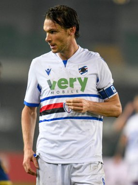 Albin Ekdal (Sampdoria) Hellas Verona vs UC Sampdoria - İtalyan futbolcu Serie A maçı Verona, İtalya, 16 Aralık 2020 - Fotoğraf: LM / Ettore Griffoni