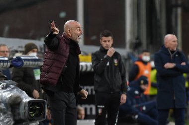 Stefano Pioli (Milan), Cenova-AC Milan maçında teknik direktör - İtalyan Serie A maçı Cenova, İtalya - 16 Aralık 2020 - Fotoğraf: LM / Danilo Vigo