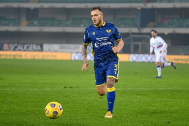 Federico Dimarco (Hellas Verona vs UC Sampdoria - İtalyan futbolcu Serie A karşılaşması) 16 Aralık 2020 - Fotoğraf: LM / Ettore Griffoni