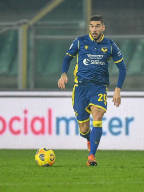 Mattia Zaccagni (Hellas Verona vs UC Sampdoria - İtalyan futbolcu Serie A karşılaşması) 16 Aralık 2020 - Fotoğraf: LM / Ettore Griffoni