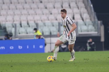 4 Matthijs De Ligt (JUVENTUS FC) Juventus FC - Atalanta Bergamasca Calcio - İtalyan futbol takımı Serie A maç Turin, İtalya - 16 Aralık 2020