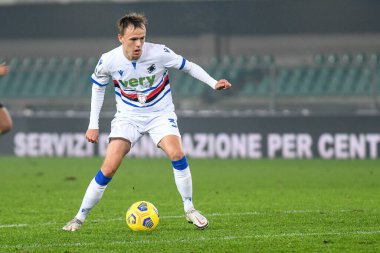 Mikkel Damsgaard (Sampdoria) Hellas Verona vs UC Sampdoria - İtalyan futbol takımı Serie A maç in Verona, İtalya, 16 Aralık 2020 - Fotoğraf: LM / Ettore Griffoni