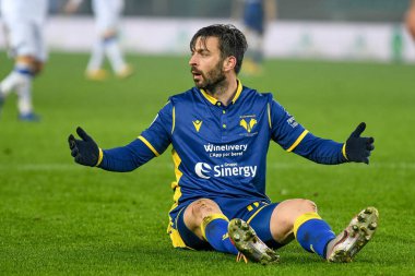Samuel Di Carmine (Hellas Verona), Hellas Verona vs UC Sampdoria - İtalyan futbol serisi A maçı IN Verona, İtalya, 16 Aralık 2020 - Fotoğraf: LM / Ettore Griffoni