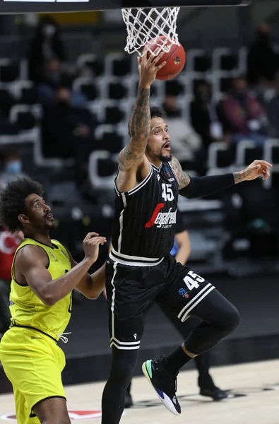 2020 Julian Gamble Segafredo Virtus Bologna Eurocup Match Virtus Segafredo — 스톡 사진