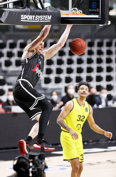 2020 Amar Alibegovic Segafredo Virtus Bologna Durante Partido Eurocup Virtus — Foto de Stock