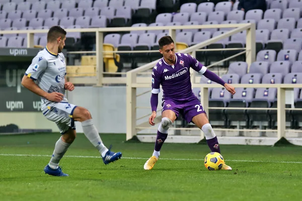 Antonio Barreca Acf Fiorentina Serie Soccer Match Afc Fiorentina Hellas — Stock Photo, Image