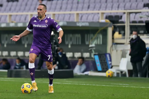Franck Ribery (ACF Fiorentina), 19 Aralık 2020 tarihinde Floransa İtalya / LM 'de oynanan AFC Fiorentina - Hellas Verona, Stadio Artemio Franchi futbol karşılaşmasında