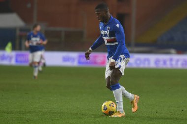 BLADE KEITA (Sampdoria) UC Sampdoria vs FC Internazionale - İtalyan futbol serisi A maçı Cenova, İtalya, Ocak 06, 2021 - Fotoğraf: LM / Danilo Vigo