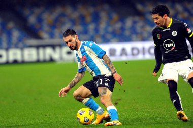 Matteo Politano (Napoli) SSC Napoli - Spezia Calcio - İtalyan futbol takımı Serie A maç Napoli, İtalya 'da, Ocak 06, 2021 - Fotoğraf: LM / Renato Olimpio