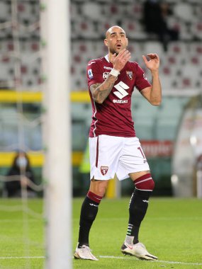 Simone Zaza (Torino FC - ACF Fiorentina - İtalyan futbol takımı Serie A maç Turin, İtalya, 29 Ocak 2021 - Fotoğraf: LM / Claudio Benedetto