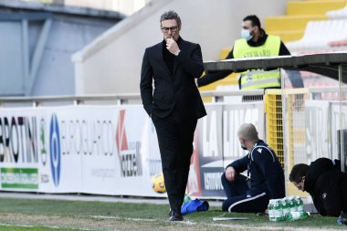 Luca Gotti Udinese Calcio 'nun Spezia Calcio-Udinese Calcio maçı sırasında teknik direktörü - İtalyan futbol serisi A karşılaşması IN La Spezia, İtalya, 31 Ocak 2021 - Fotoğraf: LM / Matteo Papini