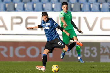 Jose Luis Palomino (Atalanta BC - SS Lazio) maçı sırasında - İtalyan Serie A karşılaşması Bergamo, İtalya 'da 31 Ocak 2021 - Fotoğraf: LM / Francesco Scaccianoce