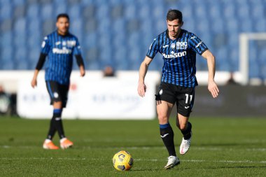 Remo Freuler (Atalanta BC - SS Lazio) maçı sırasında - İtalyan futbol serisi A maçı Bergamo, İtalya, 31 Ocak 2021 - Fotoğraf: LM / Francesco Scaccianoce