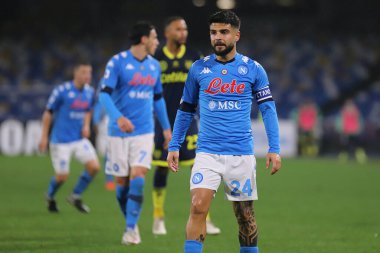 Lorenzo Insigne (SSC Napoli) Napoli - Parma, Stadio Diego Armando Maradona arasında 31 Ocak 2021 tarihinde Napoli İtalya / LiveMedia