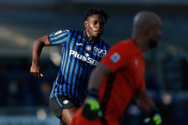 Atalanta BC - SS Lazio maçı sırasında Duvan Zapata (Atalanta) - İtalyan futbol serisi A maçı Bergamo, İtalya, 31 Ocak 2021 - Fotoğraf: LM / Francesco Scaccianoce