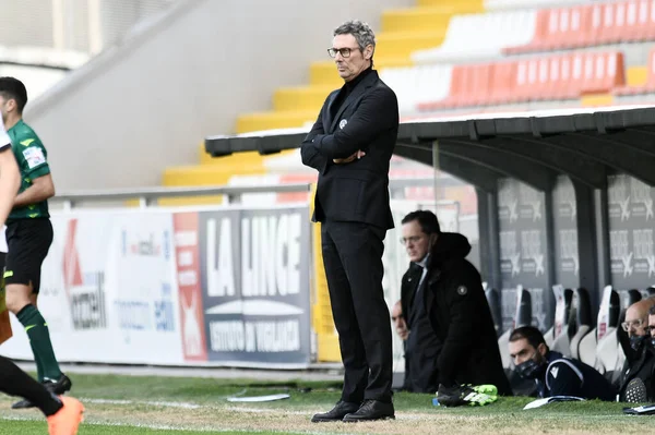 Luca Gotti Manager Udinese Calcio Podczas Spezia Calcio Udinese Calcio — Zdjęcie stockowe