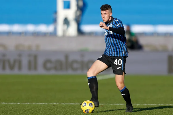 Matteo Ruggeri Atalanta Durante Atalanta Lazio Partita Serie Bergamo Gennaio — Foto Stock