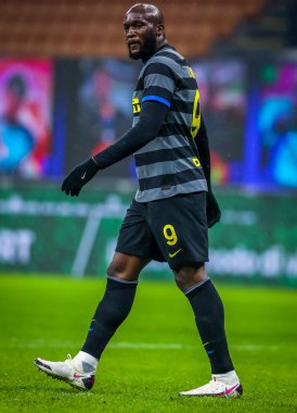 FC Internazionale 'den Romelu Lukaku, Benevento Calcio - İtalyan futbol serisi A karşılaşması, 30 Ocak 2021 - Fotoğraf: LM / Fabrizio Carabelli