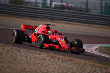 #47 Mick Schumacher, Haas, Ferrari Driver Accademy Fiorano, Modena 'da Ferrari SF71H kullanıyor. Mick Schumacher Ferrari SF71H Formula 12021 özel testi sırasında - Formula 1 Şampiyonası Fiorano, İtalya, 28 Ocak 2021 - Fotoğraf: LM / Alessio De Ma