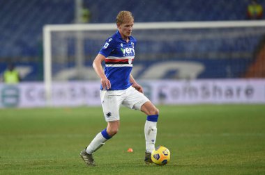 MorTEN THORSBY (Sampdoria) UC Sampdoria vs Juventus FC - İtalyan futbol serisi A match in Genova, İtalya, 30 Ocak 2021 - Fotoğraf: LM / Danilo Vigo