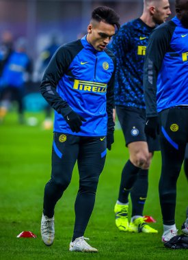FC Internazionale 'den Lautaro Martnez, Benevento Calcio - İtalyan futbol takımı Serie A - 30 Ocak 2021 - Fotoğraf: LM / Fabrizio Carabelli 