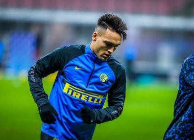 FC Internazionale 'den Lautaro Martnez, Benevento Calcio - İtalyan futbol takımı Serie A - 30 Ocak 2021 - Fotoğraf: LM / Fabrizio Carabelli 